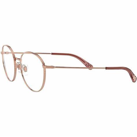Dolce & Gabbana SLIM DG 1322 1298 53 Women's Eyeglasses - Rose Gold Metal Frame