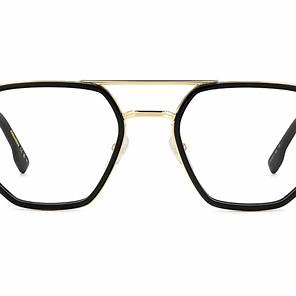 DSQUARED2 D2 0111 807 52 Men's Eyeglasses - Black Metal Frame