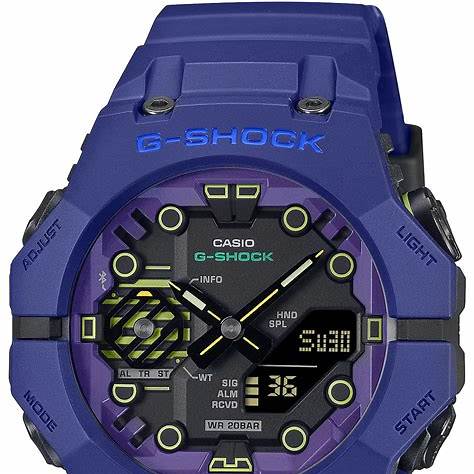 Casio G-SHOCK GA-B001CBR-2AER Reloj analógico digital para hombre - Correa de resina azul oscuro
