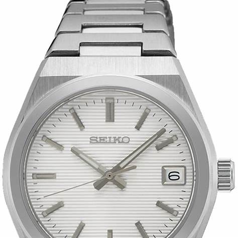 SEIKOSeiko SUR573P1 Women's Quartz Watch, White Dial, Stainless Steel BraceletWATCHESEcecile