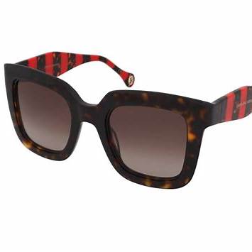 Carolina Herrera HER 0087/S O63-HA 50 Gafas de sol de mujer - montura Habana, cristales degradados marrones