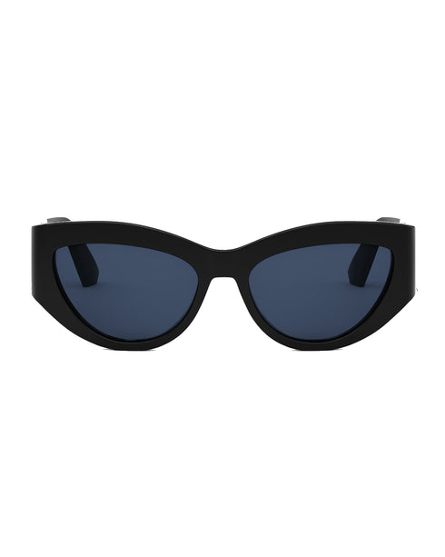 DIORDior Tribales B1I Sunglasses – 55 mm Black Butterfly Frame, Pearl & Gold HingeEYEWEAREcecile