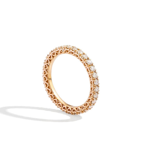 RECARLORecarlo R01GD736_G - 14 Women's Diamond Eternity Ring - 18K Yellow Gold, 0.80ctJEWELRYEcecile