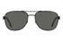 Carrera C FLEX 02/G/S 003-M9 60 Men's Sunglasses - Matte Black Frame, Grey Polarized Lenses