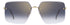 Carrera 3044/S DM2-1V Women's Sunglasses - Light Gold Frame, Blue Gradient Lenses