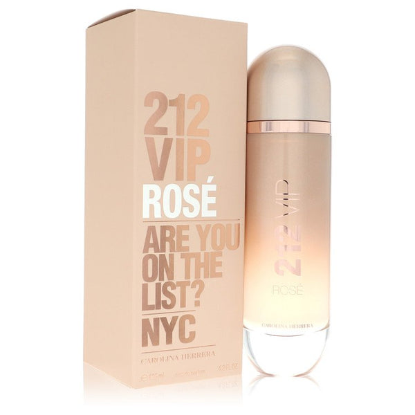 212 Vip Rose Perfume By Carolina Herrera Eau De Parfum Spray - - 125 ml