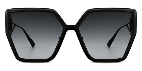 DIORDior 30 Montaigne BU CD40034U Butterfly Sunglasses – 61 mm Black Frame, Smoke Gradient Lenses, UV400EYEWEAREcecile