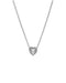PANDORAPandora Timeless Elevated Heart Necklace 398425C01 - 45 – Sterling Silver, Cubic Zirconia, Adjustable 45cmBIJOUXEcecile