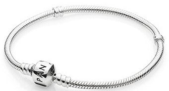 PANDORAPandora 590702HV - 17 Moments Snake Chain Bracelet - Sterling Silver, 17 cmBIJOUXEcecile