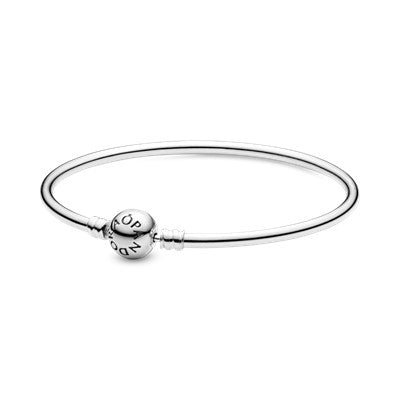 PANDORAPandora 590713 - 17 Moments Bangle Bracelet - Sterling Silver, 17 cmBIJOUXEcecile