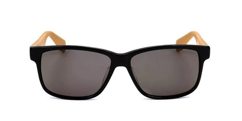 Adidas Originals OR0046-D 01G Unisex Sonnenbrille - Glänzendes schwarzes Gestell, graue Gläser