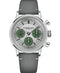 RAYMOND WEILRaymond Weil Millesime 39.5mm Automatic Chronograph - Silver Dial, Grey Leather StrapWATCHESEcecile