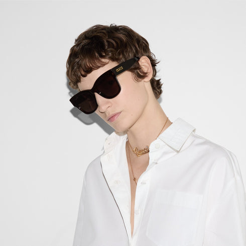 GUCCIGucci GG1789S Butterfly Sunglasses – 53 mm Recycled AcetateEYEWEAREcecile