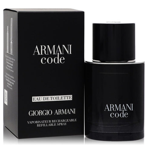 Armani Code Cologne By Giorgio Armani Eau De Toilette Spray Refillable - - 50 ml