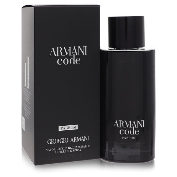 Armani Code Cologne By Giorgio Armani Parfum Spray Relillable - - 125 ml