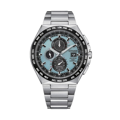 CITIZENCitizen AT8238 - 84M Eco - Drive Titanium Radio - Controlled Watch 43.5mmWATCHESEcecile