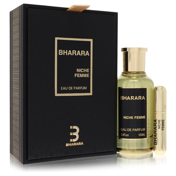 Bharara Niche Femme Perfume By Bharara Beauty Eau De Parfum Spray + Refillable Travel Spray - - 100 ml