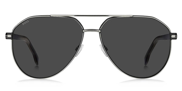 BOSSHugo Boss BOSS - 1747 - S 84J/IR Men's Sunglasses - Palladium/Black Frame, Grey LensesEYEWEAREcecile