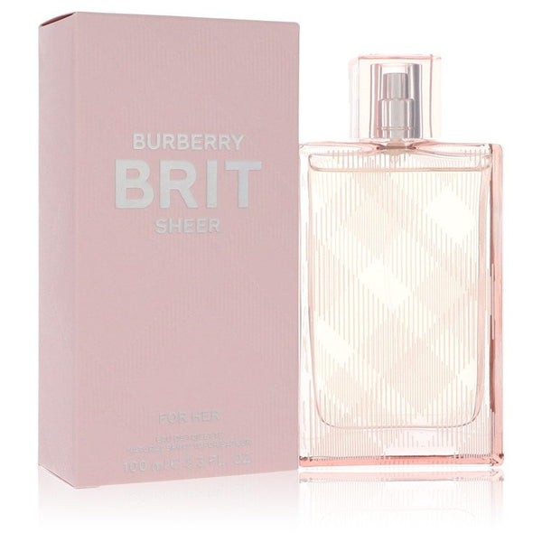 Burberry Brit Sheer Perfume By Burberry Eau De Toilette Spray - - 100 ml