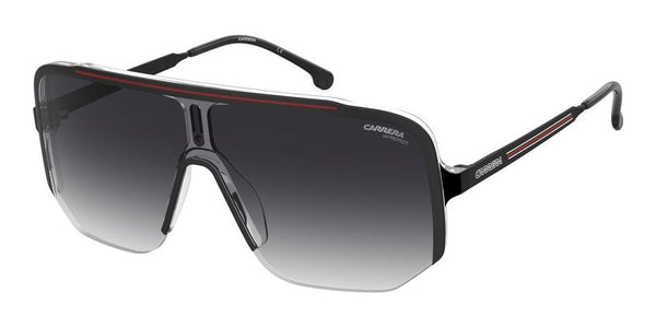 CARRERACarrera 1060/S OIT9O Unisex Sunglasses - Black/Red Frame, Dark Grey Gradient LensesEYEWEAREcecile