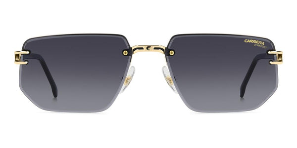 CARRERACarrera 1070/S Semi‑Rimless Rectangular Sunglasses – 60 mm Metal & PolyamideEYEWEAREcecile
