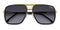 CARRERACarrera 1071/S XL Rectangle Navigator Sunglasses – 61 mm Metal & PolyamideEYEWEAREcecile