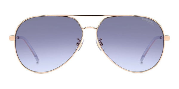 CARRERACarrera 3005/S Women's Aviator Sunglasses – Gold Frame, Gradient Lenses, 63mmEYEWEAREcecile