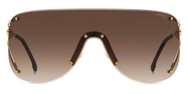 CARRERACarrera 3006/S Rimless Shield Sunglasses – Gold Metal XL 99 mmEYEWEAREcecile