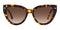 CARRERACarrera 3017/S Women's Cat - Eye Sunglasses – Havana Frame, Brown Gradient LensesEYEWEAREcecile
