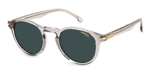CARRERACarrera 301/S KB7‑KU 50 Clear‑Grey Round Sunglasses – Blue UV400EYEWEAREcecile