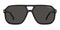 CARRERACarrera 302/S Men's Sunglasses – Matte Black Frame, Grey Polarized LensesEYEWEAREcecile