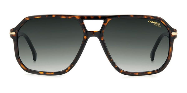 CARRERACarrera 302/S 086‑9K Havana Rectangle Sunglasses 59 mm – Green GradientEYEWEAREcecile