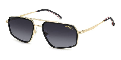 CARRERACarrera 338/S Navigator Sunglasses – Gold/Black Frame, Grey Gradient LensesEYEWEAREcecile