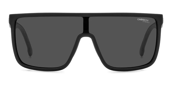 CARRERACarrera 8060/S 003/IR Unisex Sunglasses - Matte Black Frame, Grey LensesEYEWEAREcecile