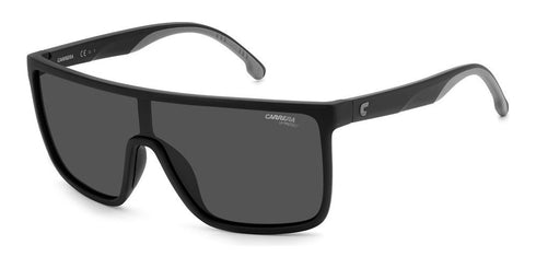 CARRERACarrera 8060/S 003/IR Unisex Sunglasses - Matte Black Frame, Grey LensesEYEWEAREcecile