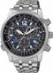 CITIZENCitizen Promaster CB5850‑80L Sky 45mm Titanium Eco‑Drive Men's Watch – Blue Dial, Chronograph, Radio‑ControlledWATCHESEcecile