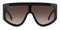 DSQUARED2Dsquared2 D2 0149/S 807HA Sunglasses – Black Shield Frame, Brown Gradient LensesEYEWEAREcecile