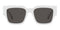 DOLCE & GABBANADolce & Gabbana DG 6184 3312/87 52 Women's Sunglasses – White Frame, Grey LensesEYEWEAREcecile