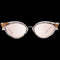 DSQUARED2Dsquared2 DQ0336 5455U Women's Cat Eye Sunglasses – Brown Frame, Mirrored LensesEYEWEAREcecile
