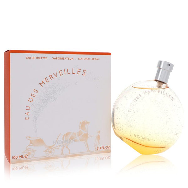 Eau Des Merveilles Perfume By Hermes Eau De Toilette Spray - - 100 ml