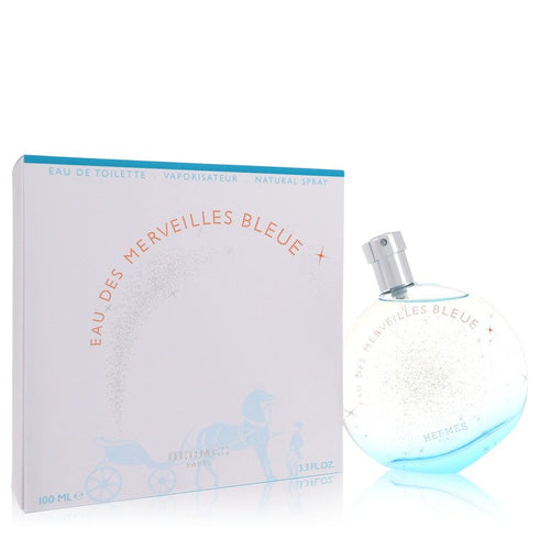 Eau Des Merveilles Bleue Perfume By Hermes Eau De Toilette Spray - - 100 ml