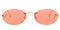 FENDIFendi FE4075US “First Crystal” Oval Sunglasses – 54mm Gold Metal FrameEYEWEAREcecile