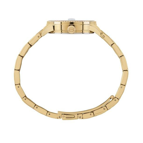 BREILBreil Tribe EW0724 Classic Elegance Women's Watch – Gold Steel, Olive Green Dial, Crystal AccentsWATCHESEcecile