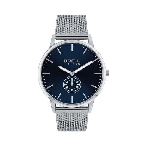 BREILBreil Avery EW0731 Men's Watch – 41mm Stainless Steel, Blue Sunray Dial, Milanese Mesh BraceletWATCHESEcecile