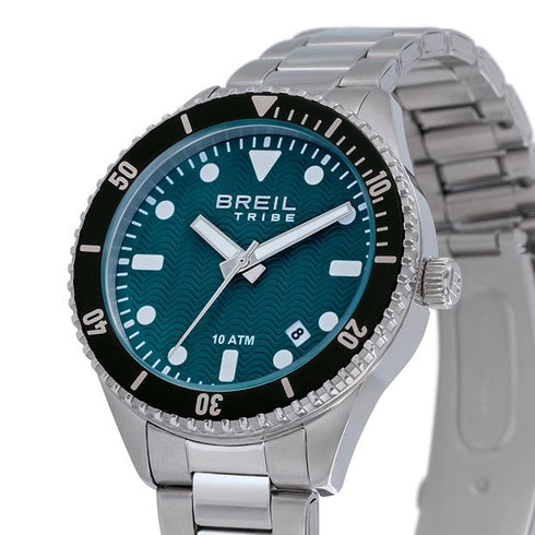 BREILBreil Overhand EW0740 Men's Watch – Ocean Blue Dial, 39mm Steel BraceletWATCHESEcecile