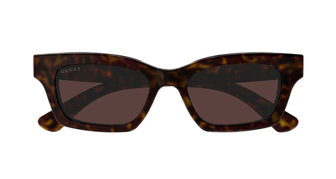GUCCIGucci GG1790S Rectangular Cat‑Eye Sunglasses – 51 mm Acetate Frame, Grey LensesEYEWEAREcecile
