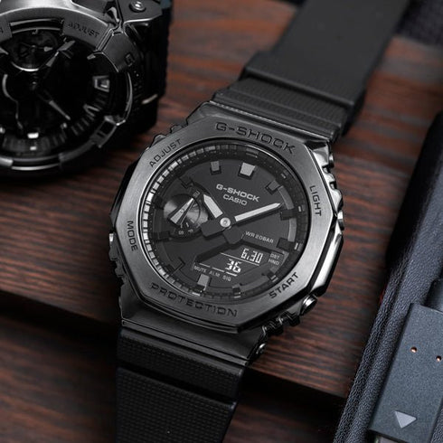 CASIO G - SHOCKCasio G - Shock GM - 2100BB - 1AER Men's Watch - Black Ion - Plated Bezel, Resin BandWATCHESEcecile