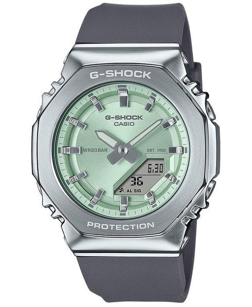CASIO G - SHOCKCasio G - SHOCK GM - S2110 - 3AER Women's Analog - Digital Watch – Green Dial, Metal Bezel, 200M Water ResistanceWATCHESEcecile