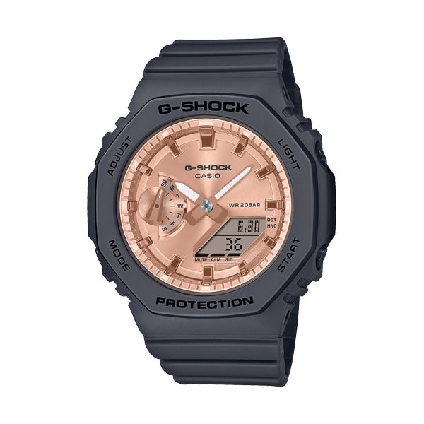 CASIO G - SHOCKCasio G - SHOCK GMA - S2100MD - 1AER Women's Watch – Black Resin, Pink Gold DialWATCHESEcecile
