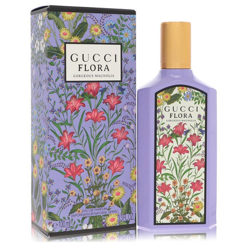 Flora Gorgeous Magnolia Perfume By Gucci Eau De Parfum Spray - - 100 ml